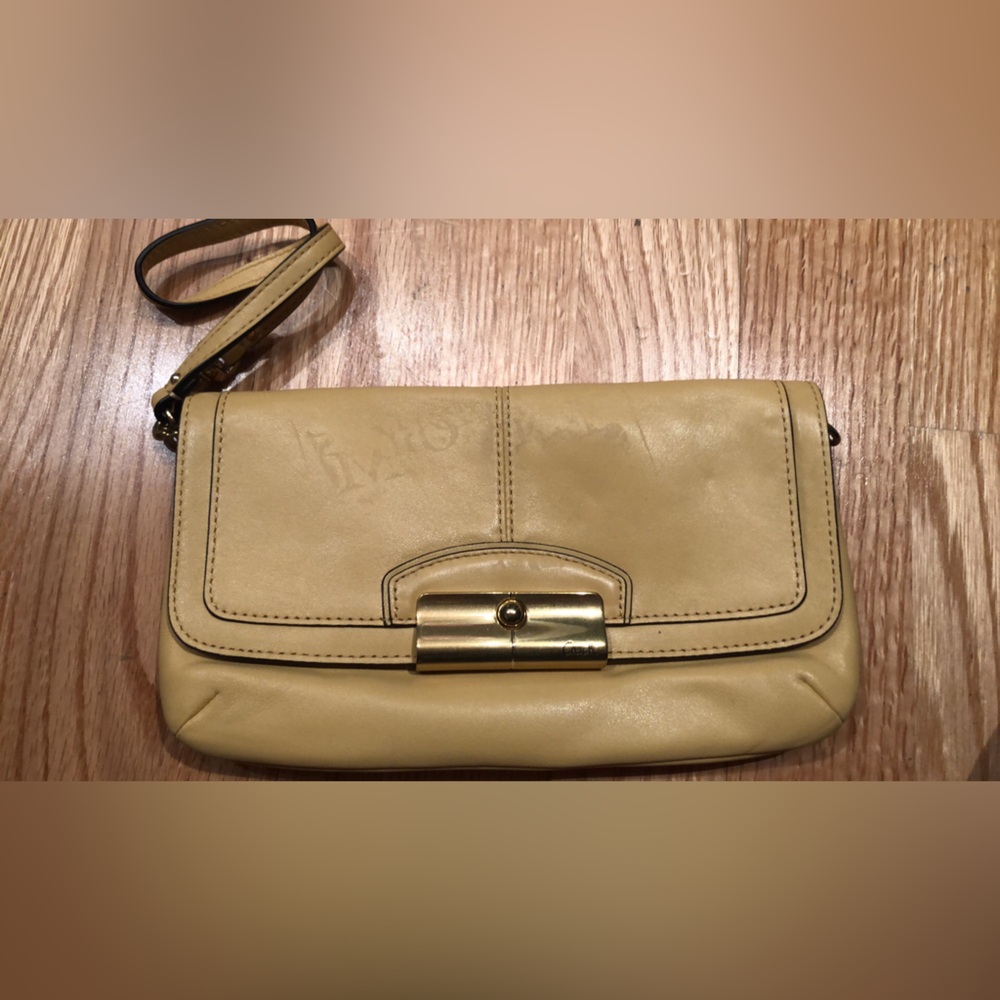 Coach hand purse